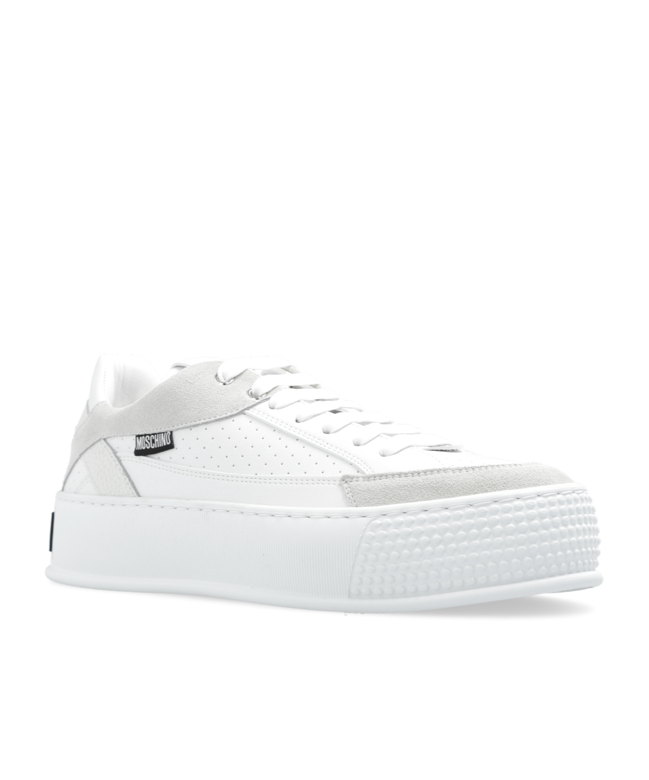 Moschino Round In White