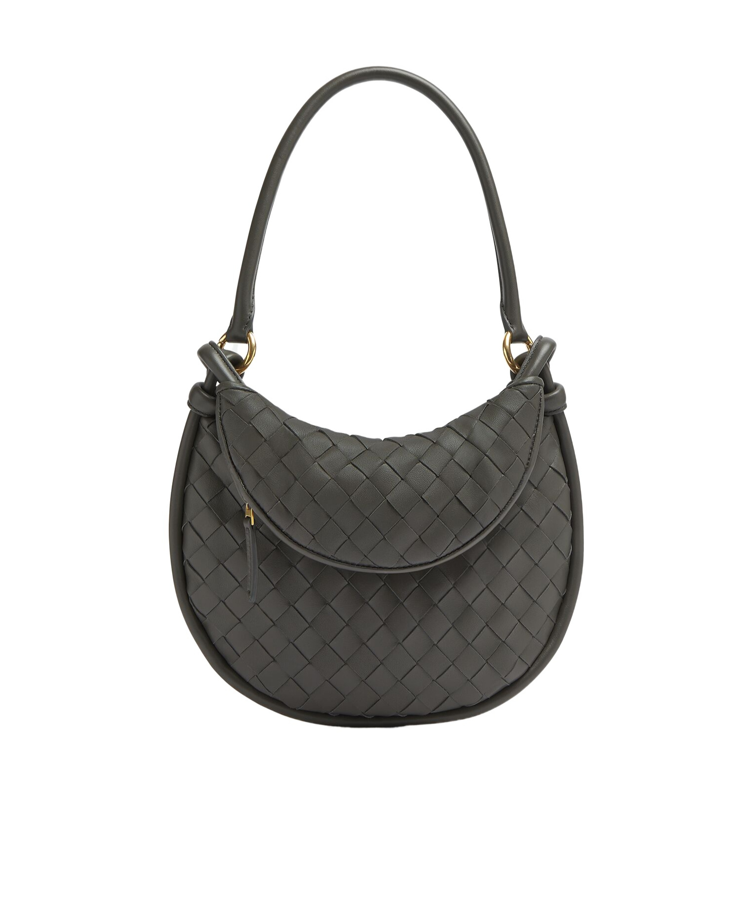 Shop Bottega Veneta Gemelli Small Shoulder Bag In Black