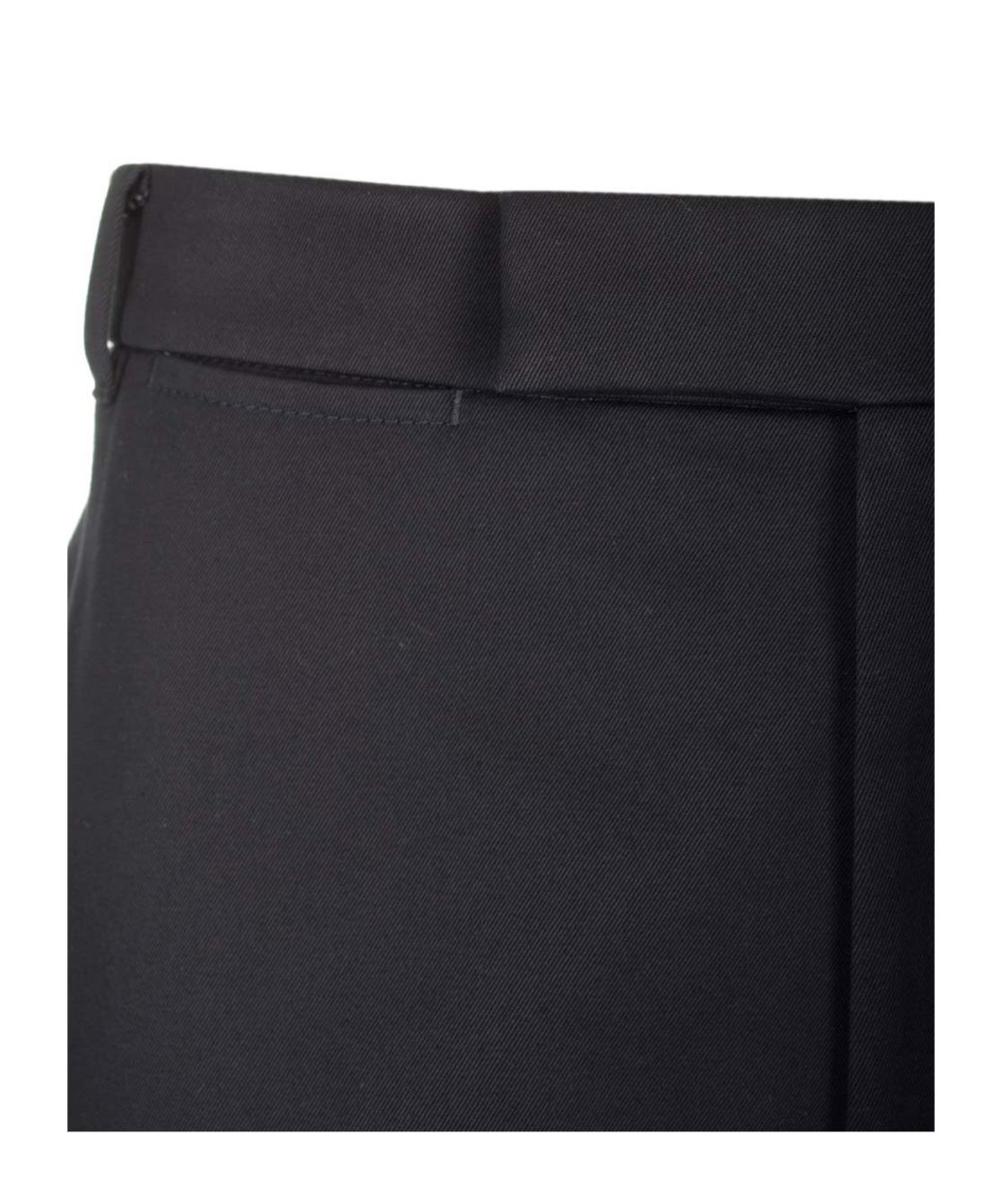 Thom Browne Unconstructed Combo Straight-leg Trousers In Black