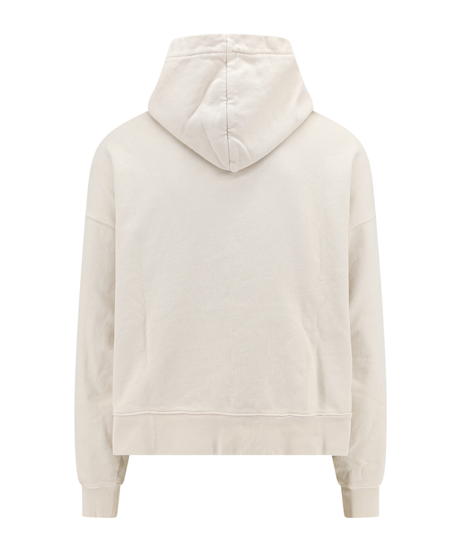 Palm Angels Logo-printed Drop Shoulder Hoodie In White