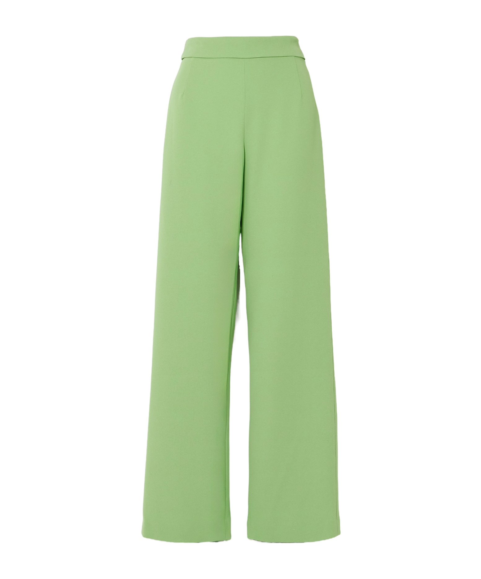 Dries Van Noten High-rise Zipper Casual Pants In Green