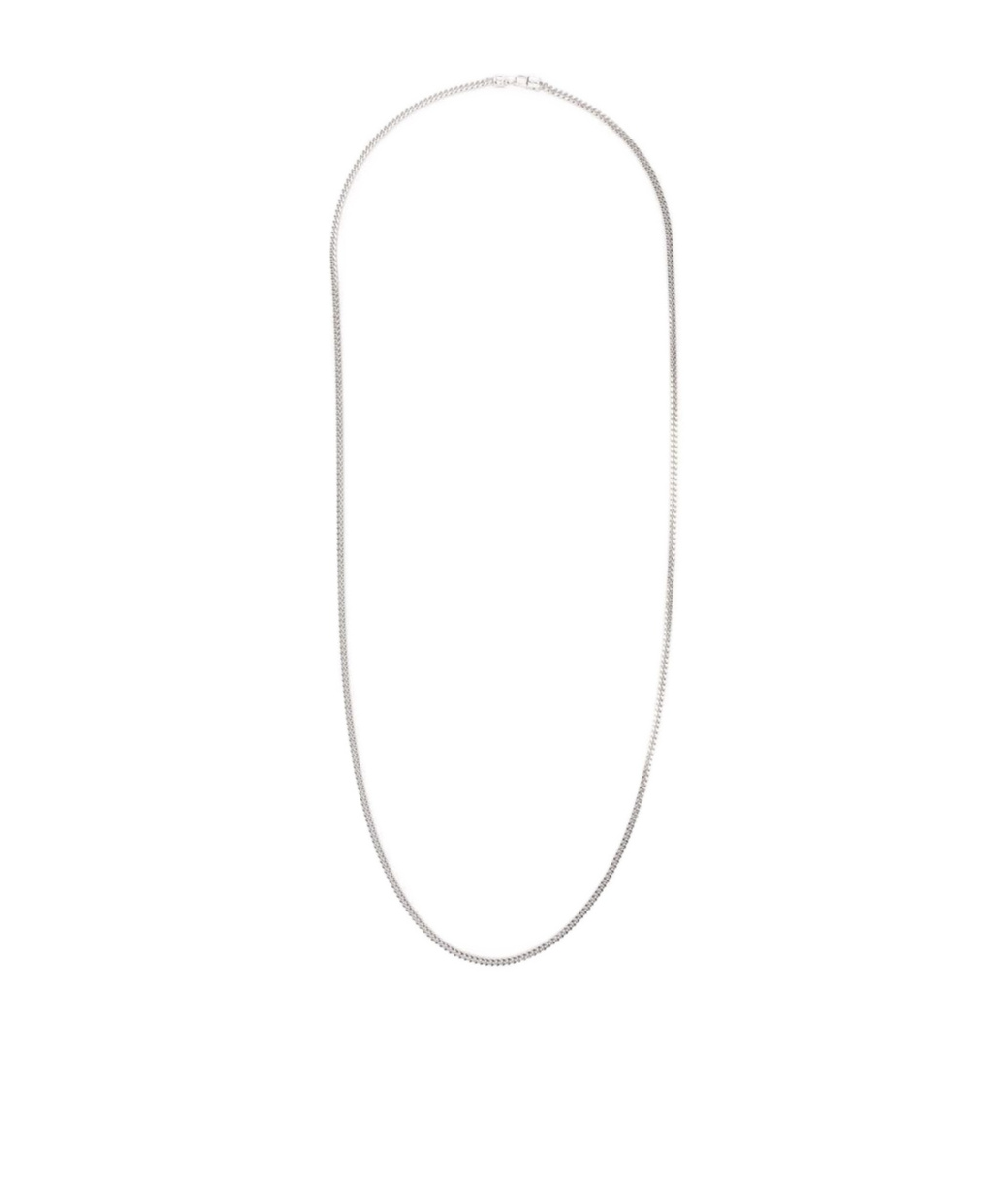 Tom Wood Lobster Buckle Necklace In White
