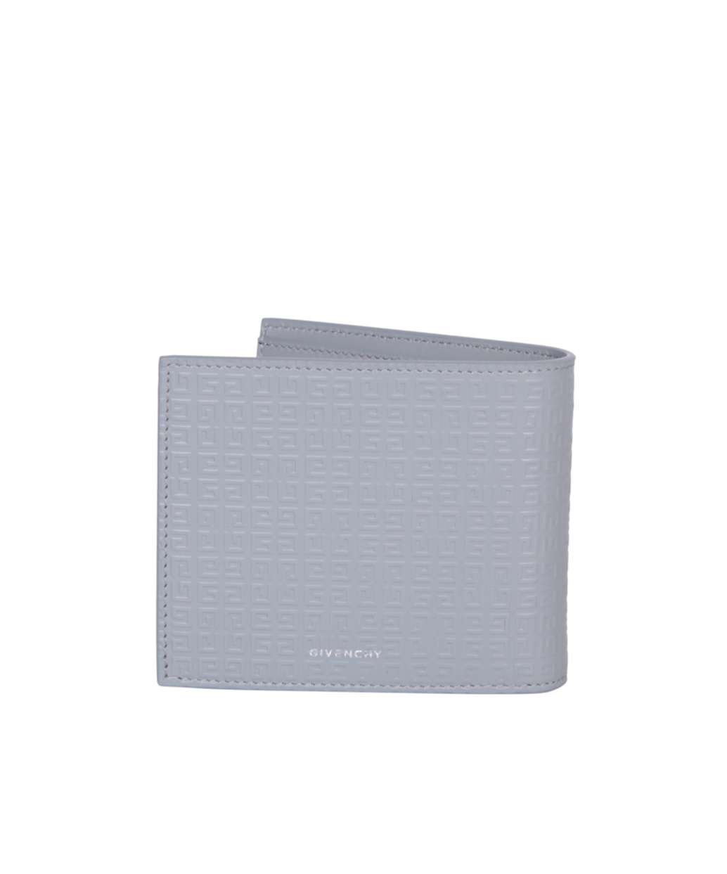 Givenchy 4g Micro Bi-fold Wallet In Gray