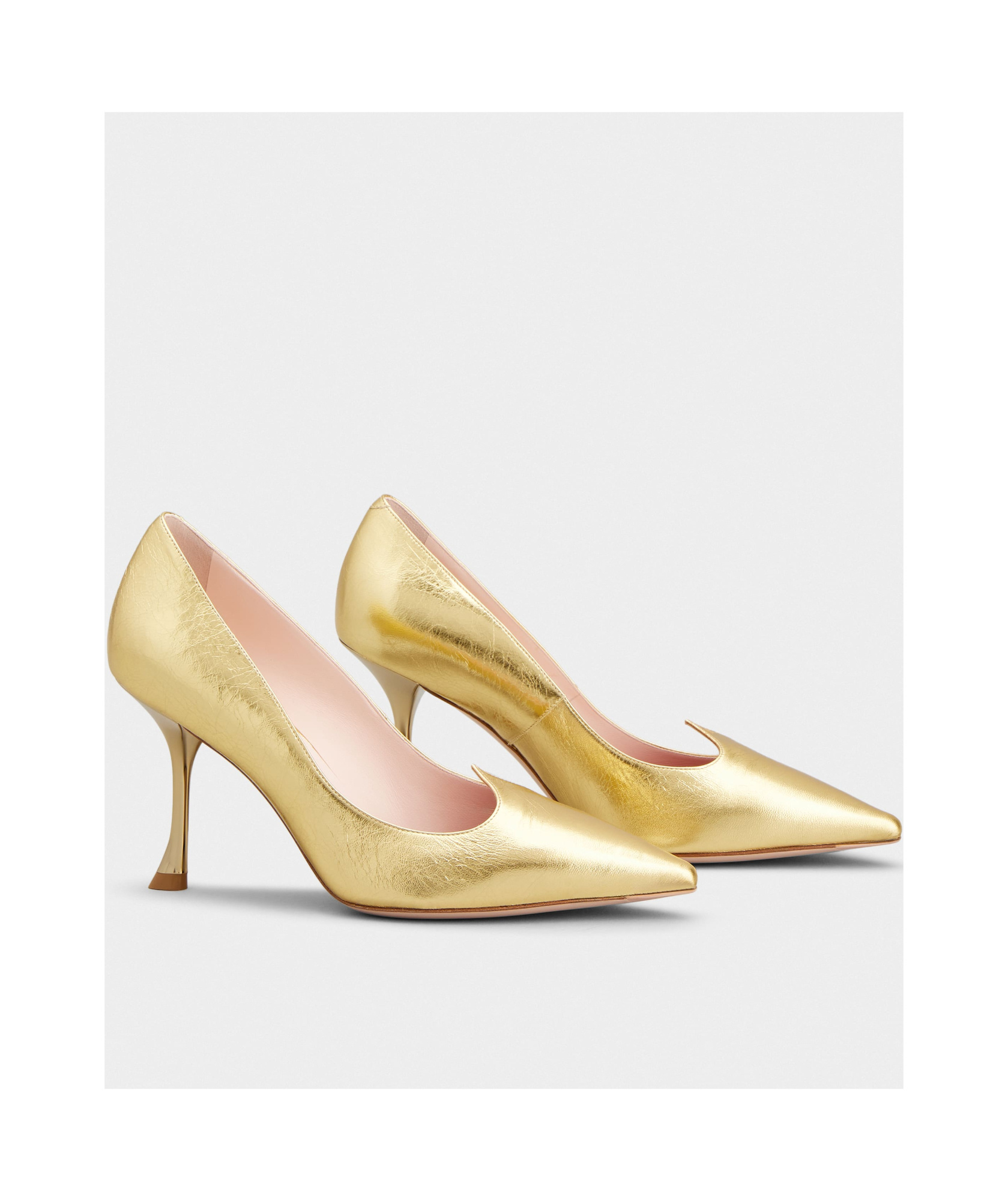 ROGER VIVIER I LOVE VIVIER PUMPS IN LEATHER