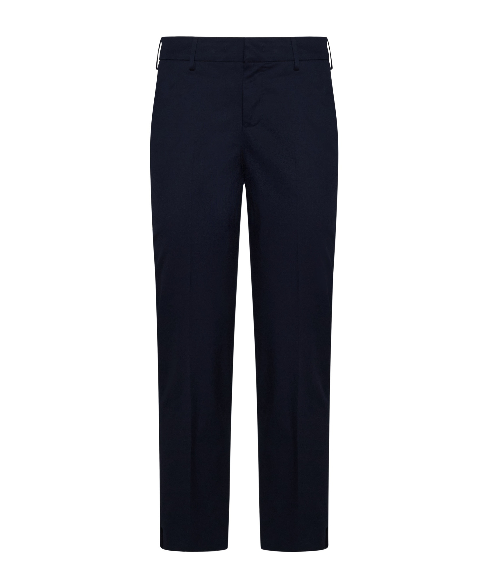 Pt Torino Tapered-leg Tailored Trousers In Black