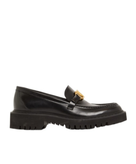 Valentino Vlogo Signature Leather Loafers