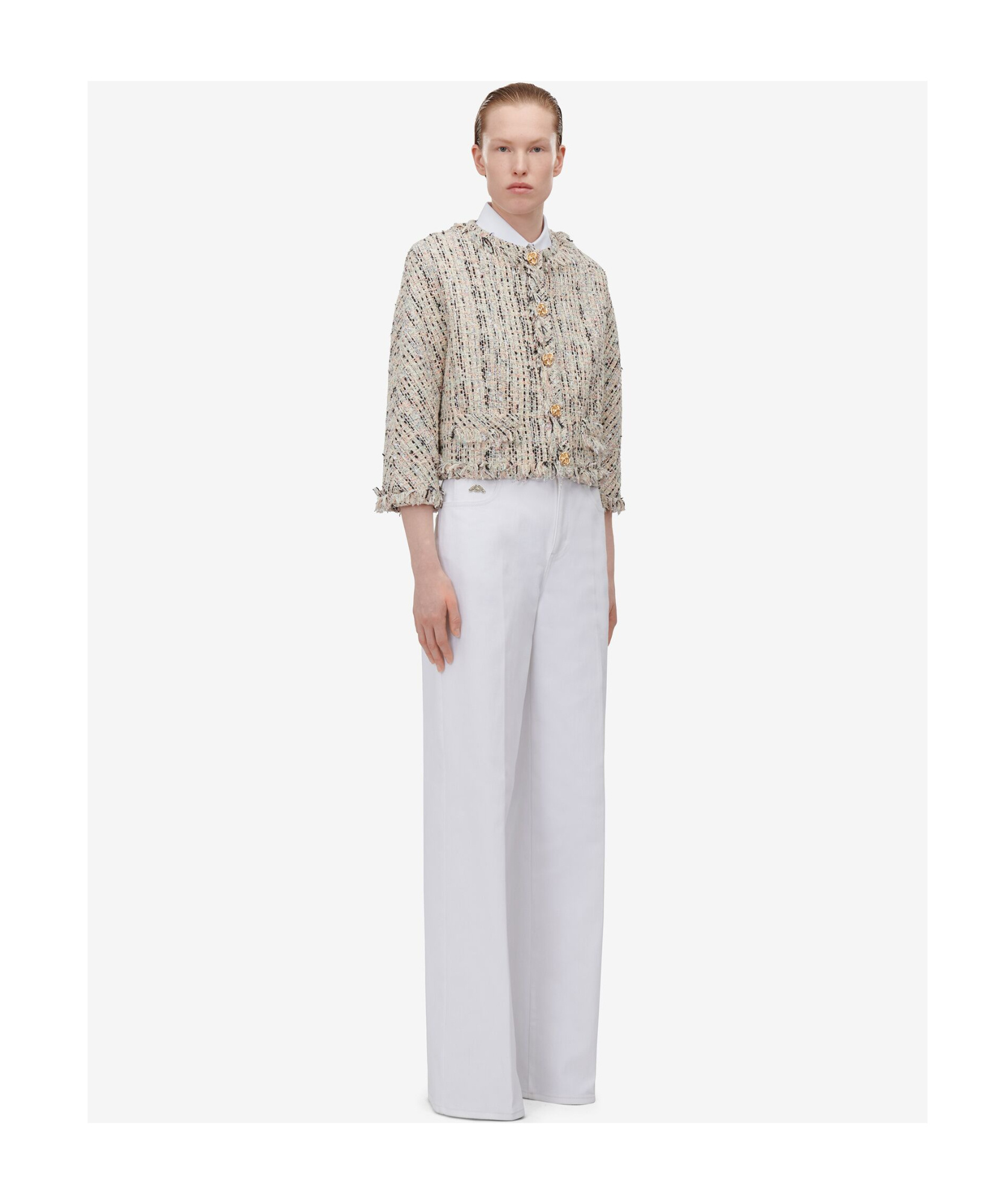 Alexander Mcqueen Jackets And Vests In White