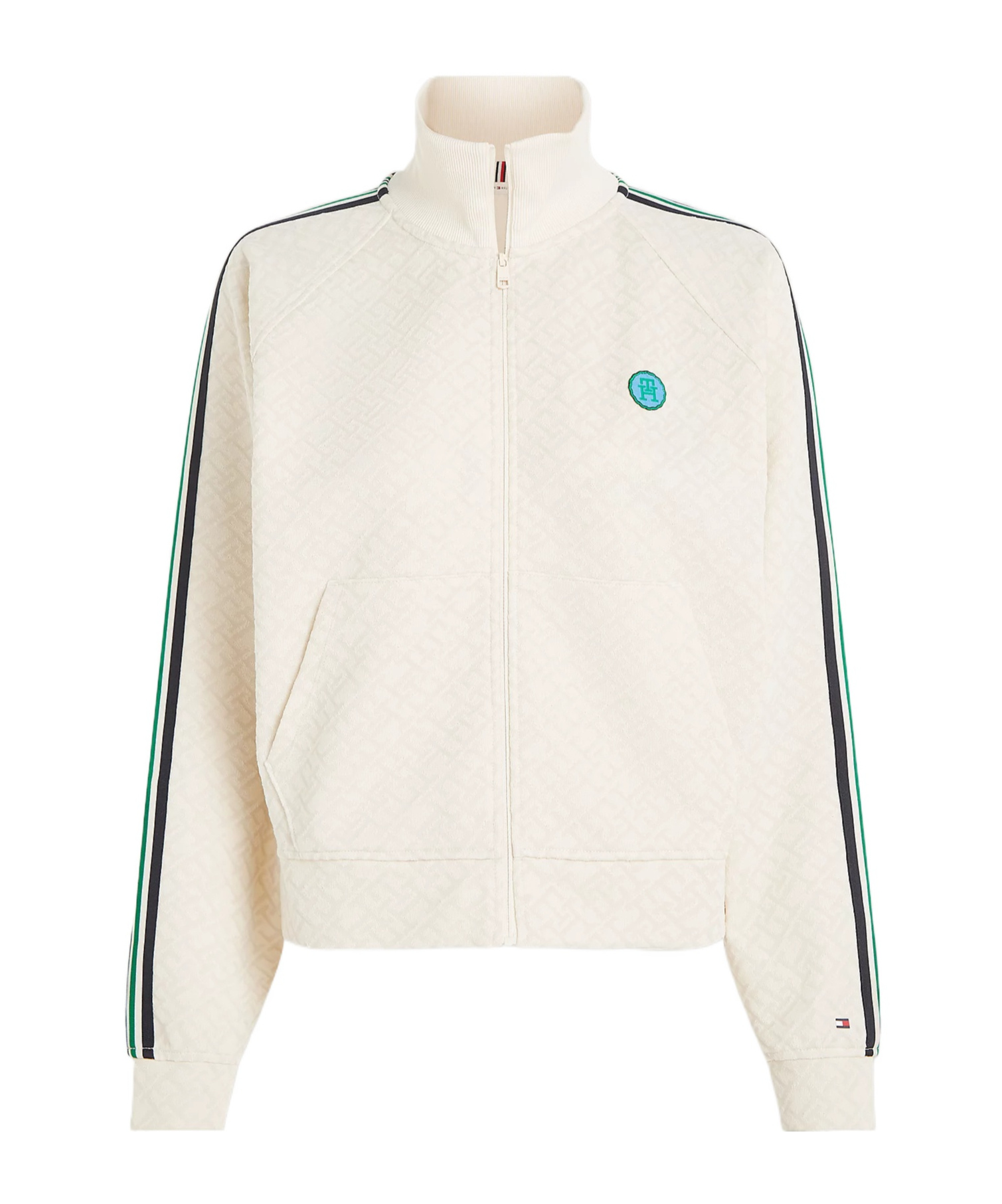 Tommy Hilfiger Long-sleeved Casual Jacket In White