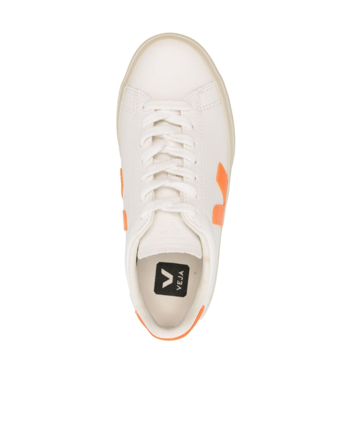 VEJA CAMPO GRAINED LEATHER SNEAKERS