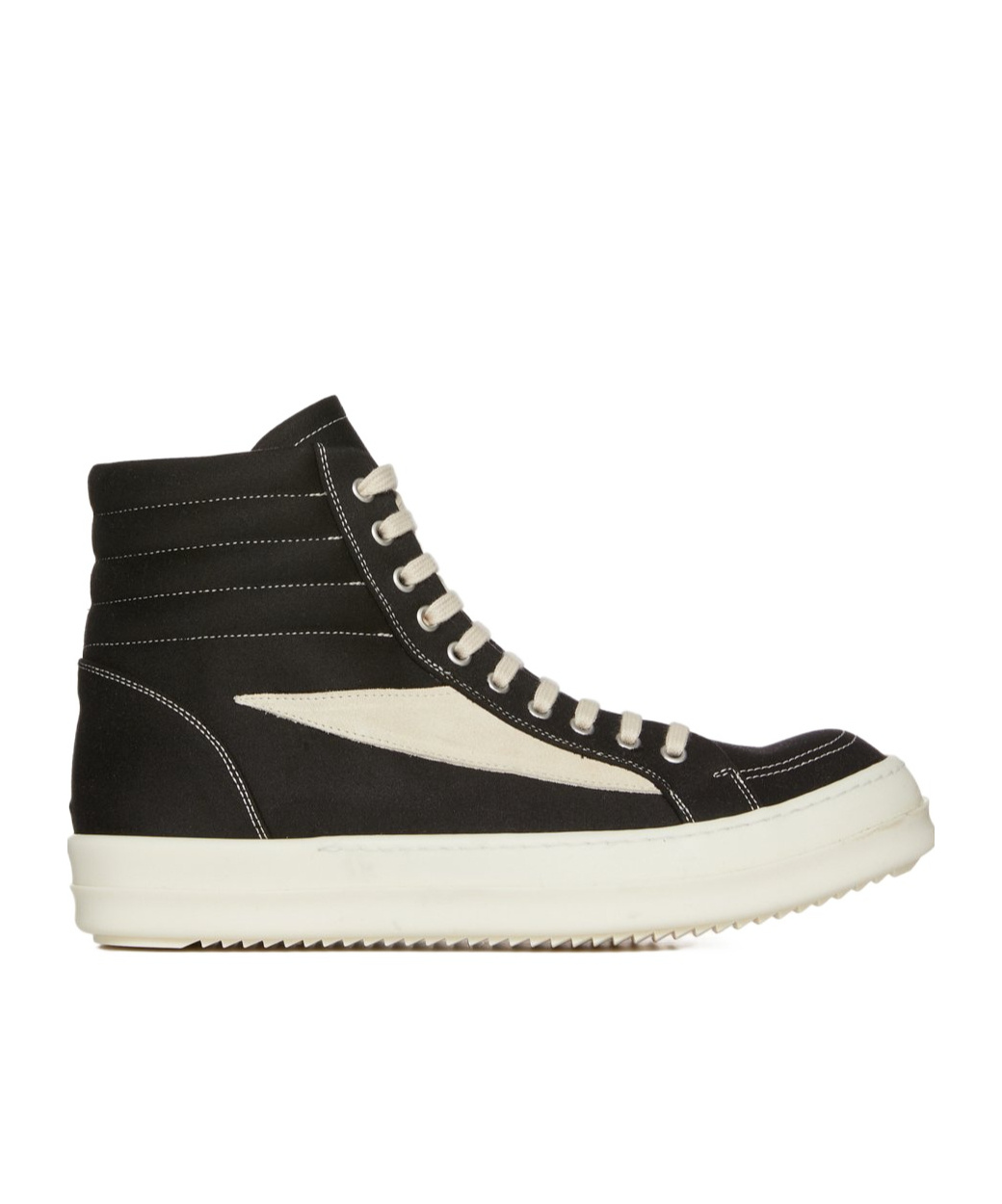 Shop Rick Owens Drkshdw High-top Lace-up Sneakers In Black