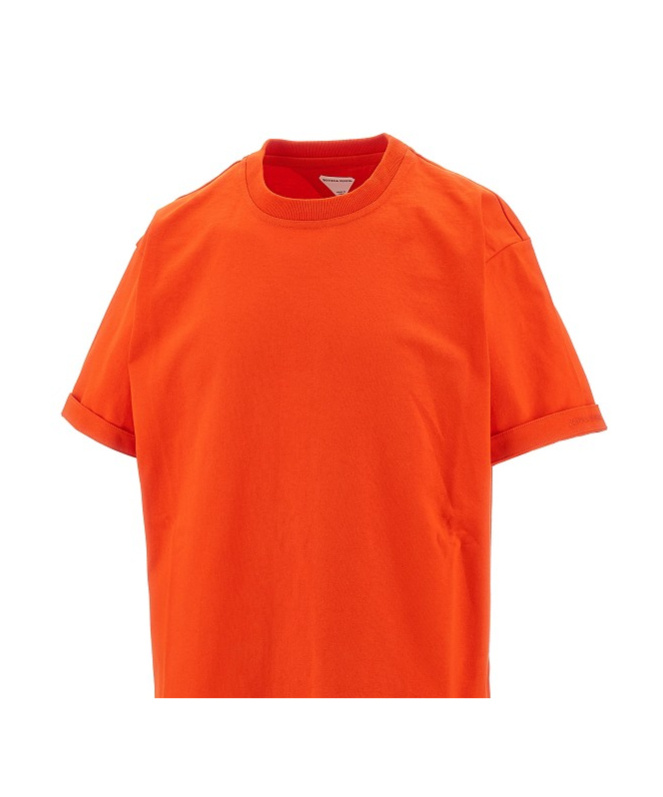 Bottega Veneta Short-sleeved T-shirt In Red