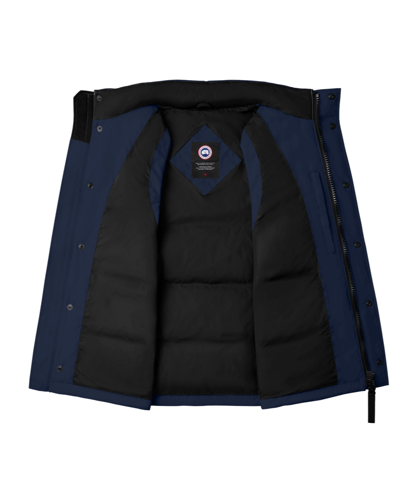 Canada Goose Mens Atlantic Navy Freestyle Sleeveless Shell-down Gilet In Blue