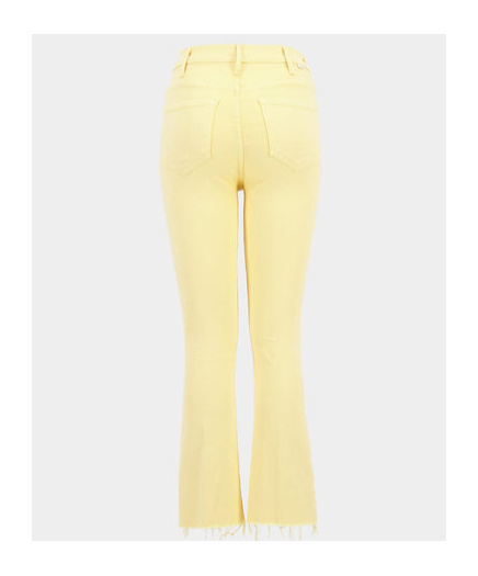 MOTHER MOTHER THE HUSTLER ANKLE FRAY JEANS