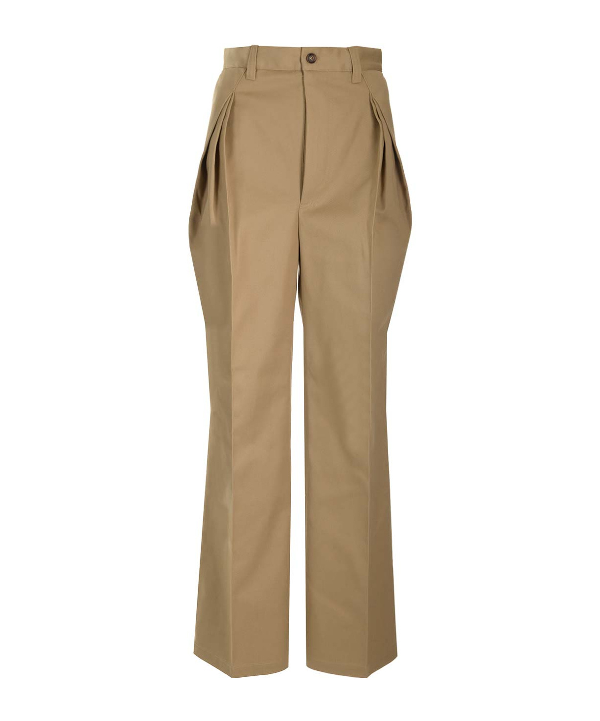 Maison Margiela Chino Skater Trousers Beige In Nude
