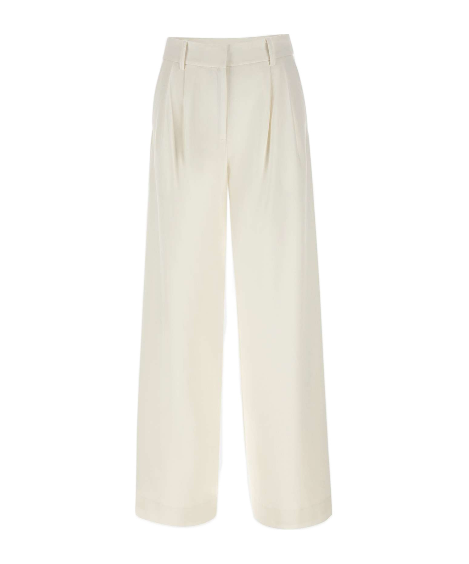 Remain Birger Christensen Pleat-detailing Concealed-fastening Tailored Trousers In White