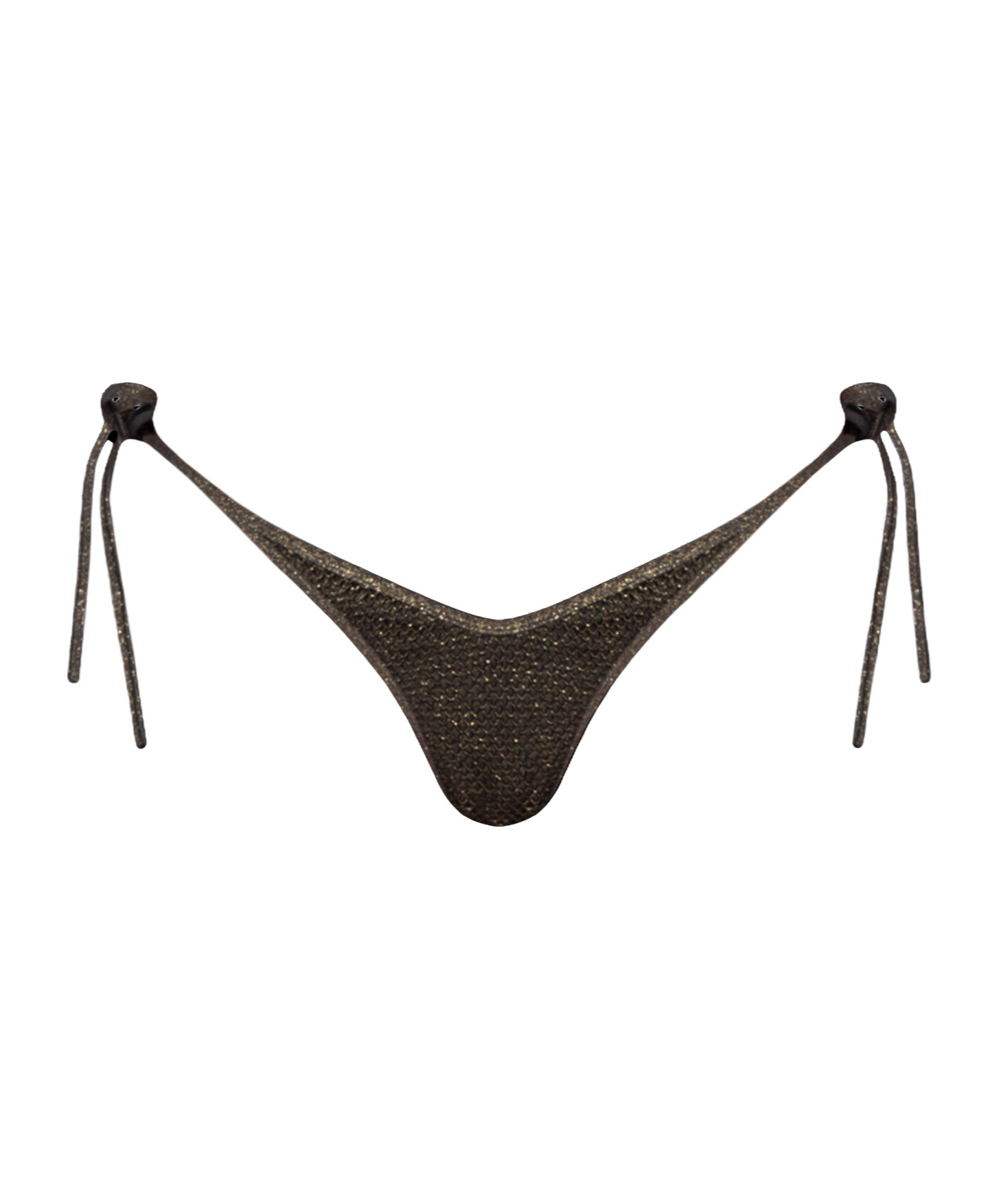 Palm Angels Monogram Plaque Bikini Bottoms In Black