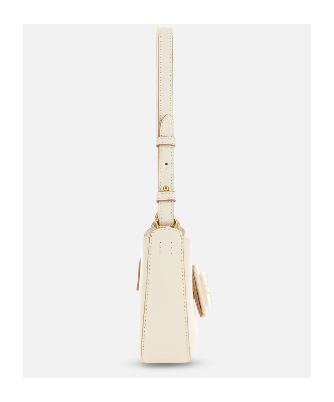 Hogan H-bag Leather Shoulder Bag In White