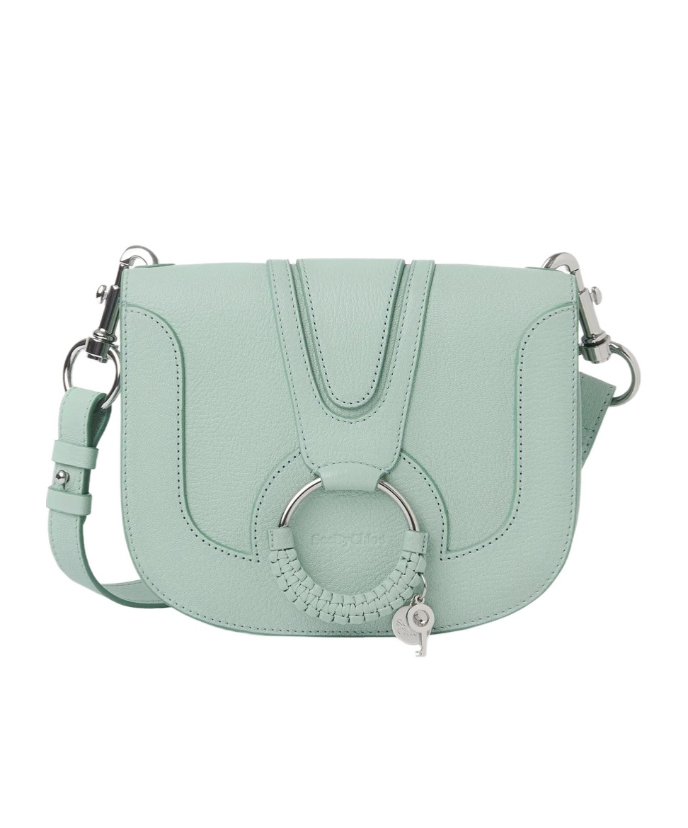 SEE BY CHLOÉ HANA LOGO SHOULDER BAG 