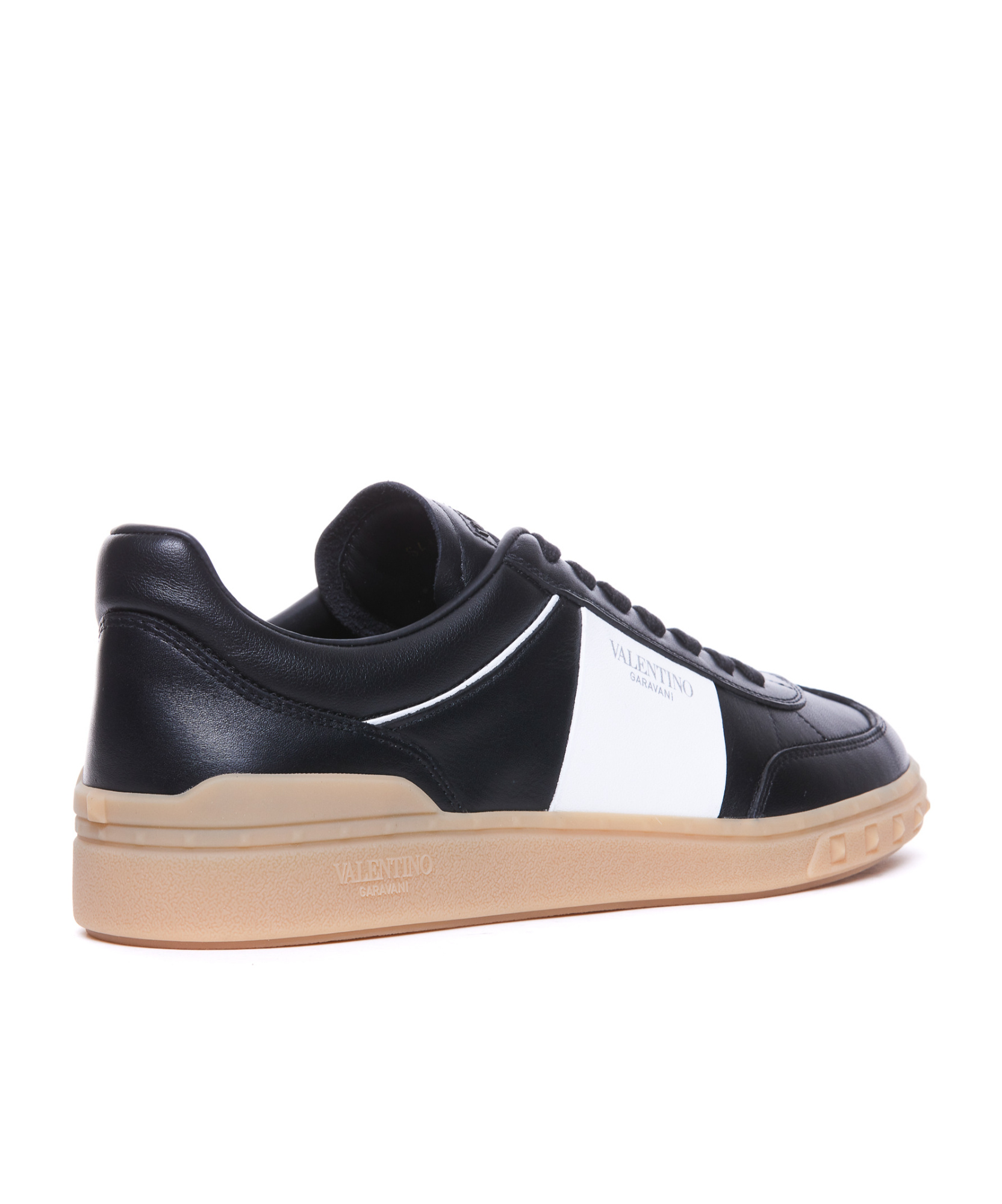 Valentino Low Top Upvillage Sneakers In Black