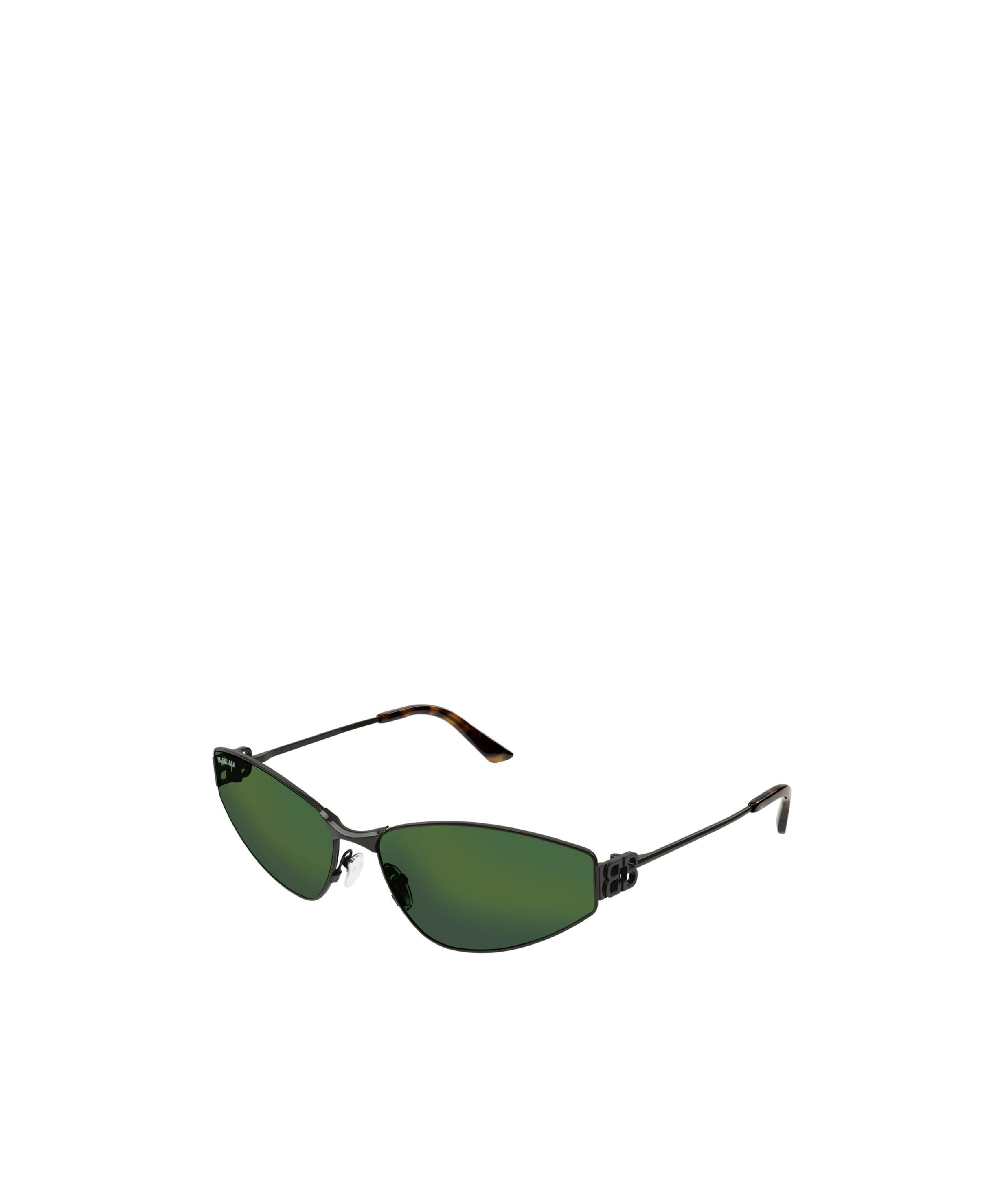 Balenciaga Cat-eye Frame Sunglasses In Green