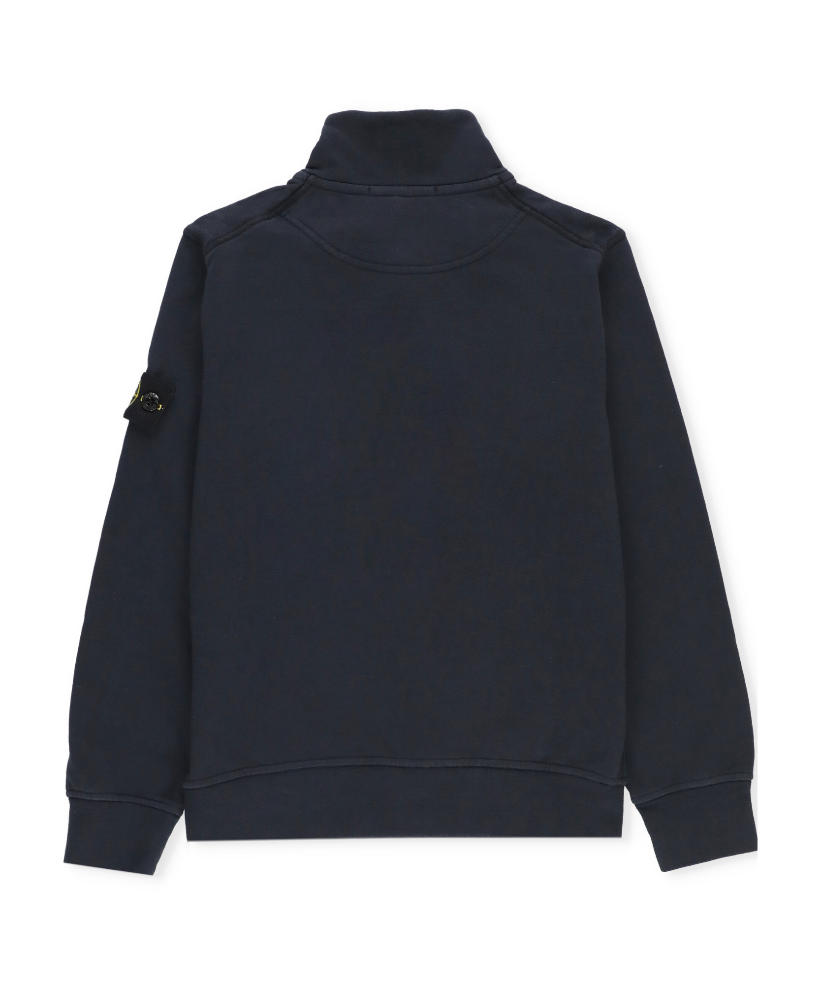 Stone Island Compass-motif Sweatshirt In Blue