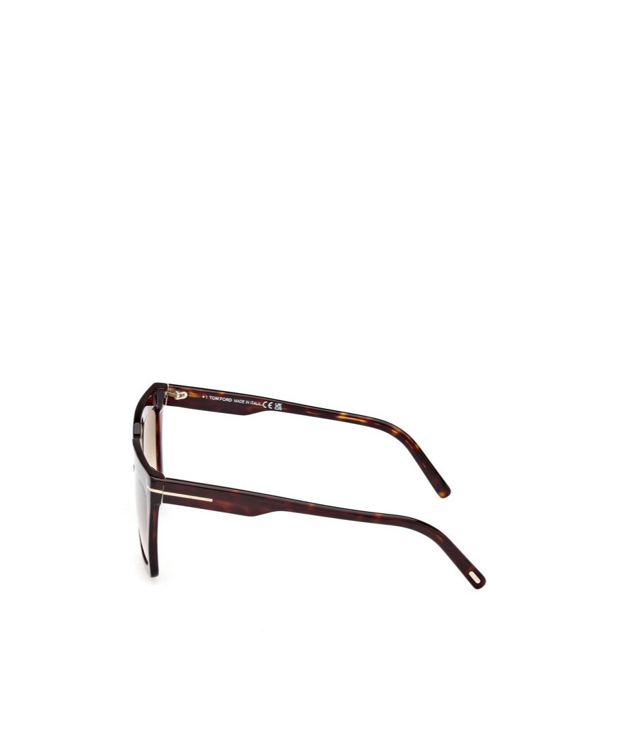 Tom Ford Eden Acetate Rectangle Sunglasses In Multicolor