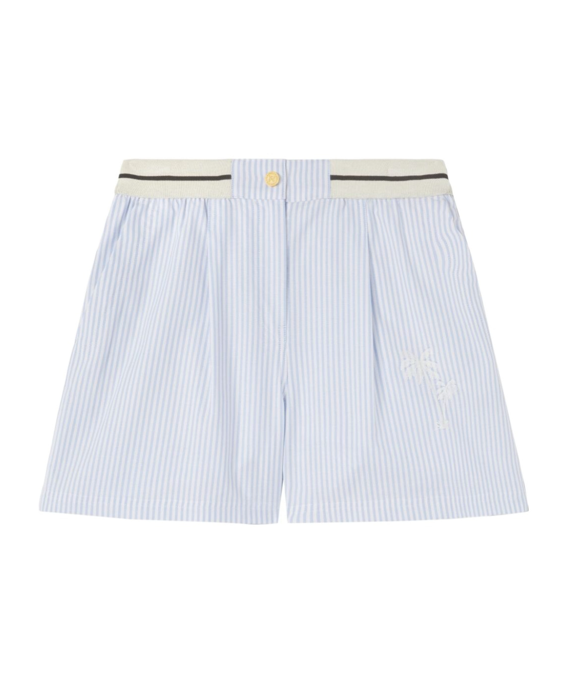 Palm Angels Palms Boxer Shorts In White