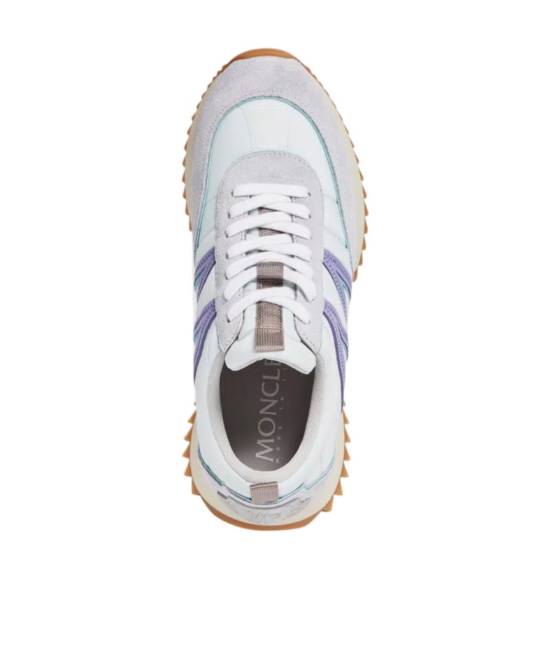 Shop Moncler Pacey Trainers In White