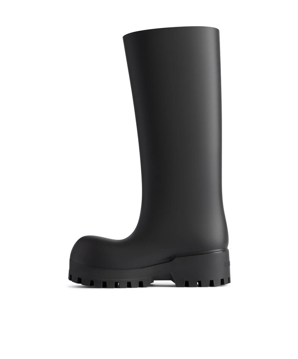 Balenciaga Bulldozer Tpu Rain Boots In Black