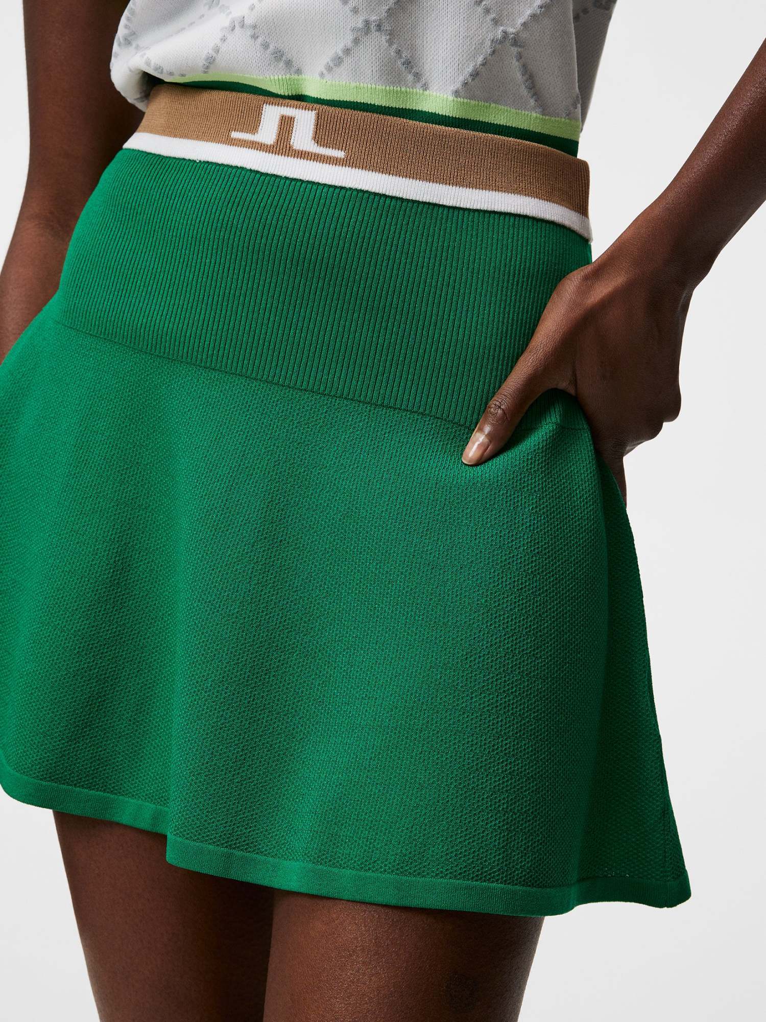 J. LINDEBERG LOOSE WAIST SKIRT