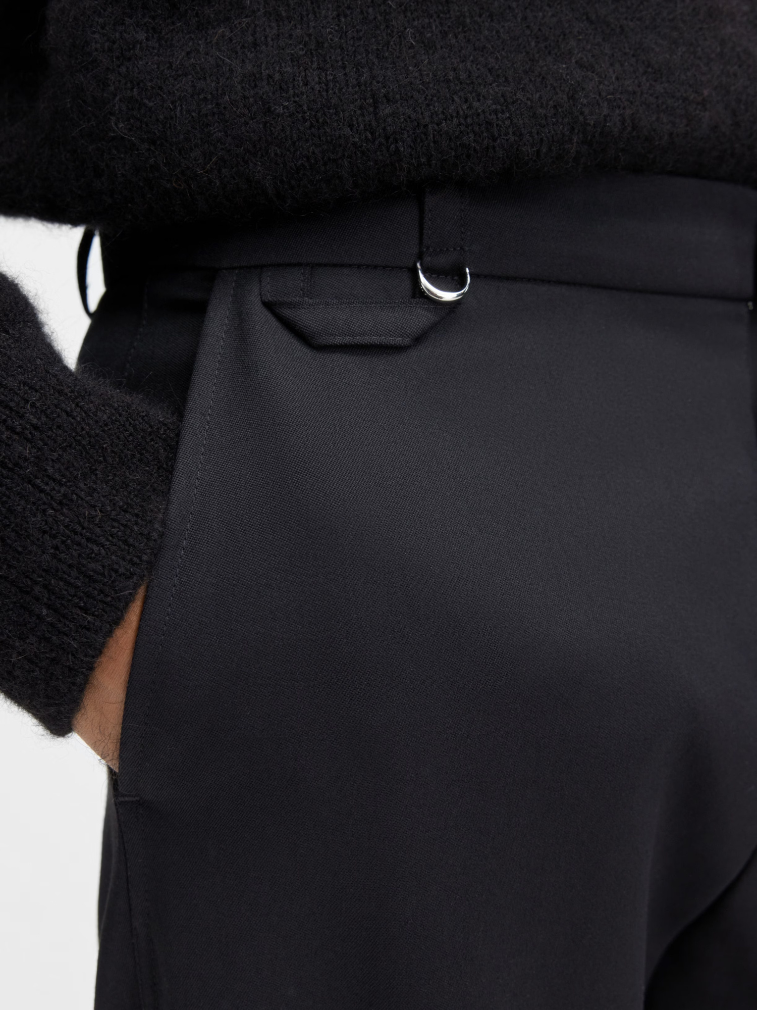 Jacquemus Le Pantalon Melo Straight Pants In Black
