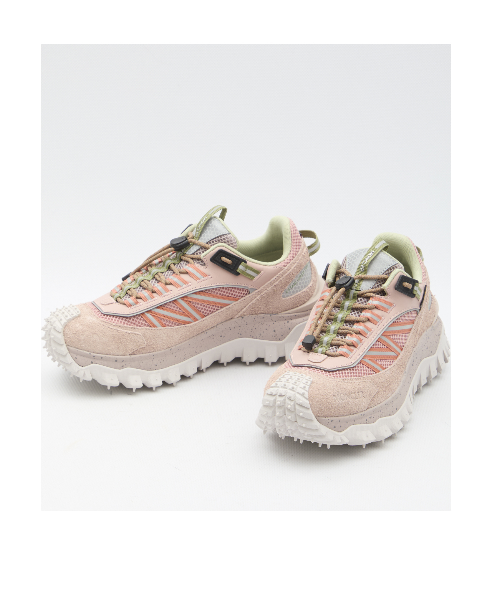 Moncler Trailgrip Gtx Low-top Sneakers In Pink