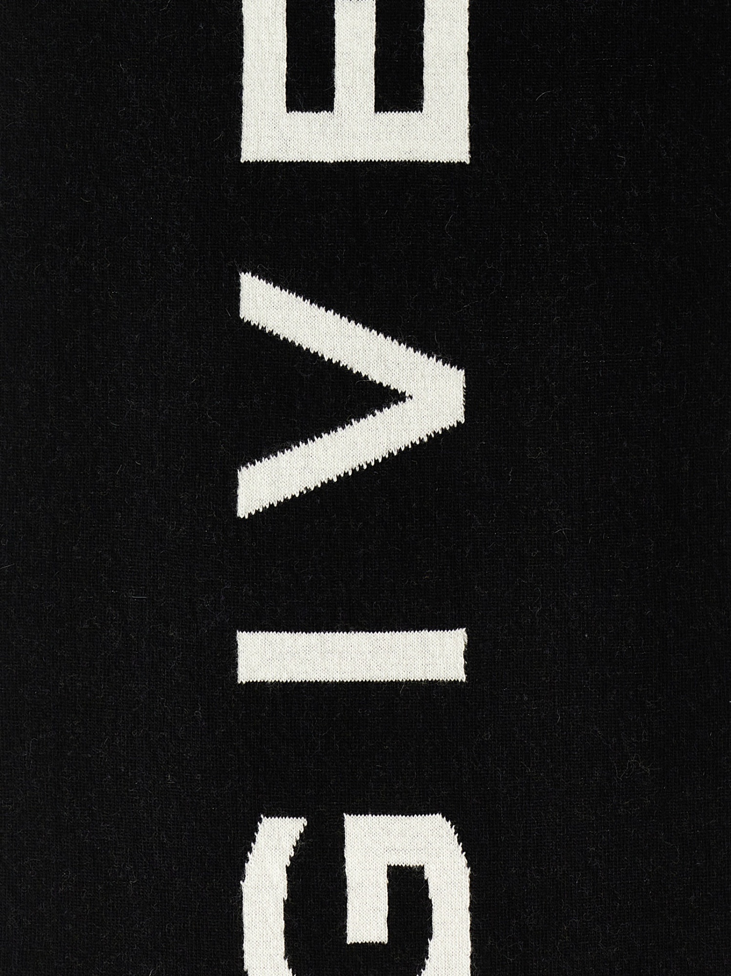 Givenchy Logo Printed Scarf In Black