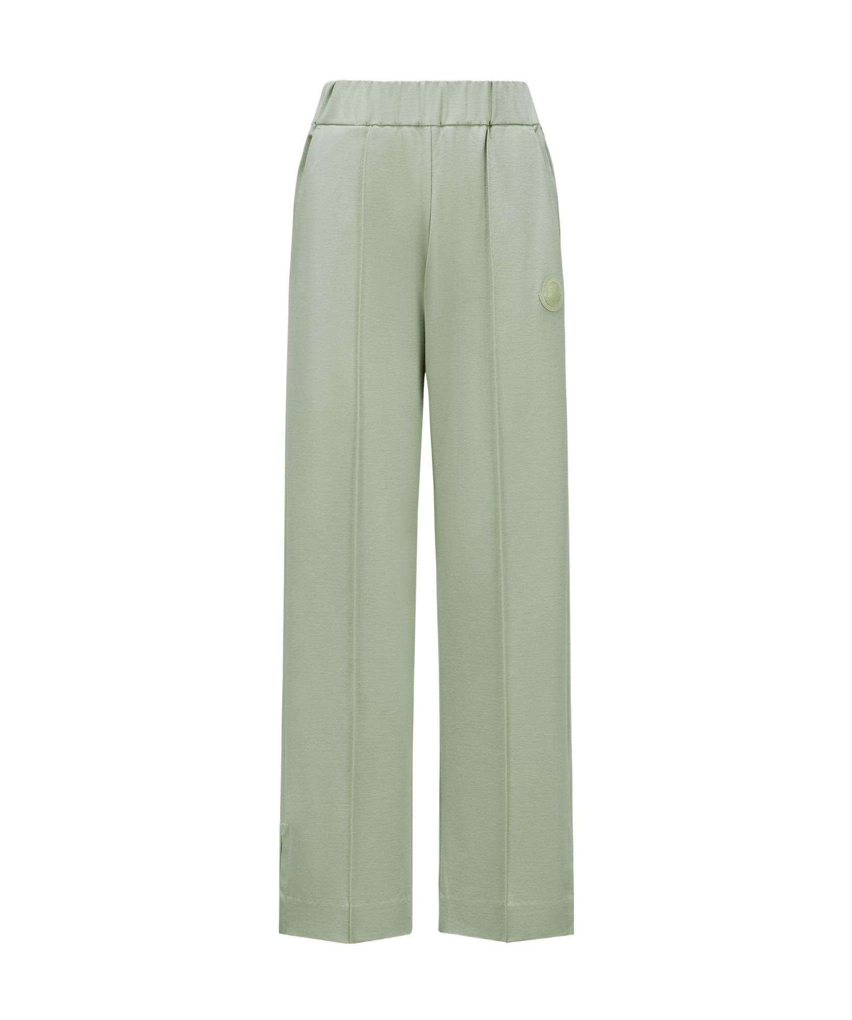 Shop Moncler Jogging Trousers In Gray