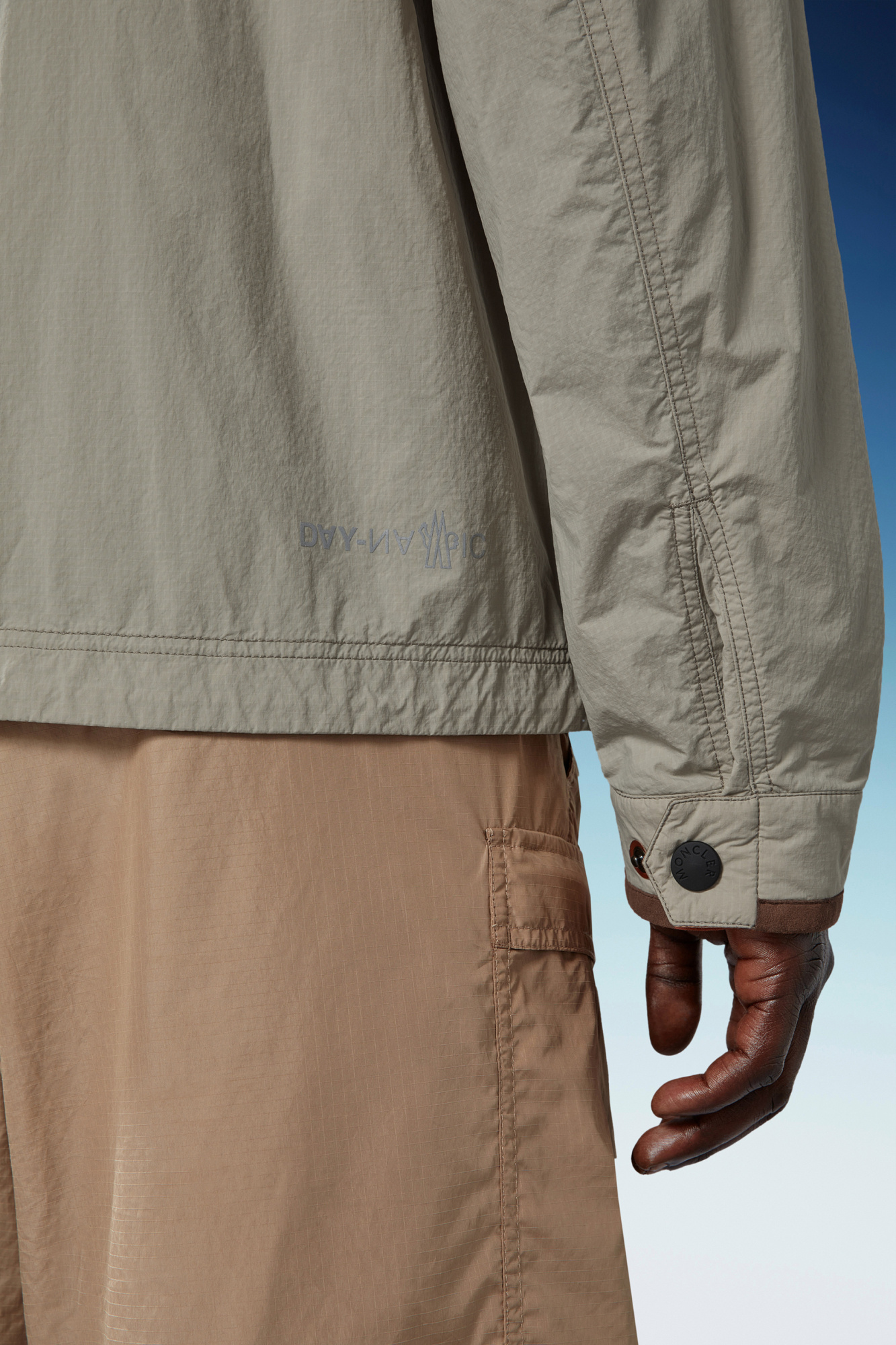 Moncler Two-piece Casual Jacket In Nude