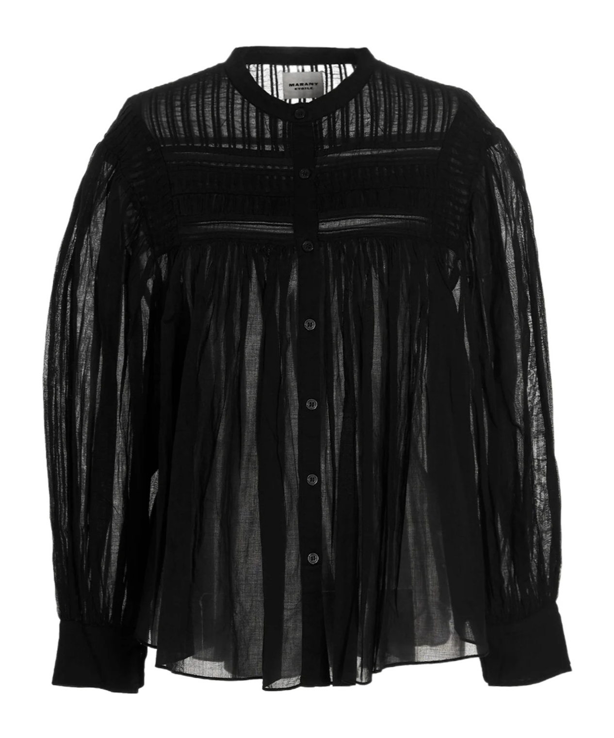 ISABEL MARANT ÉTOILE ISABEL MARANT ÉTOILE CREWNECK LONG-SLEEVED SHIRT