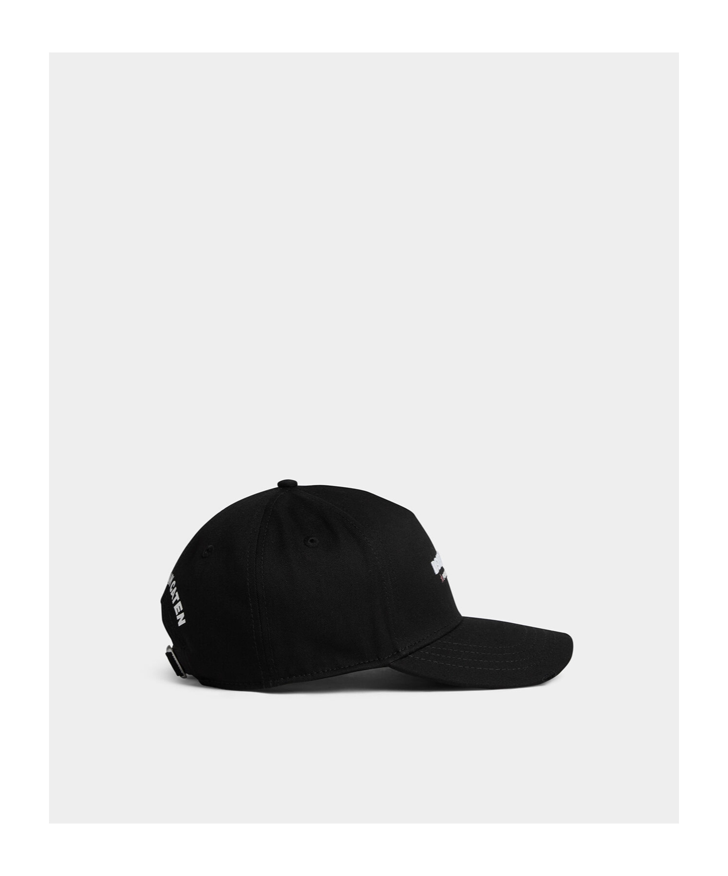 Shop Dsquared2 Rocco Twill Hat In Black