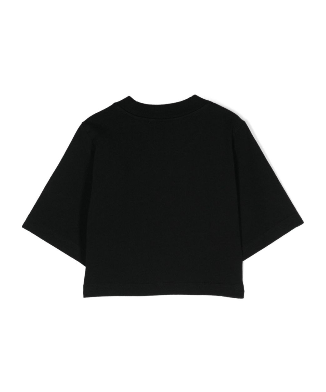 Palm Angels X Keith Haring Cropped-t-shirt Mit Print In Black