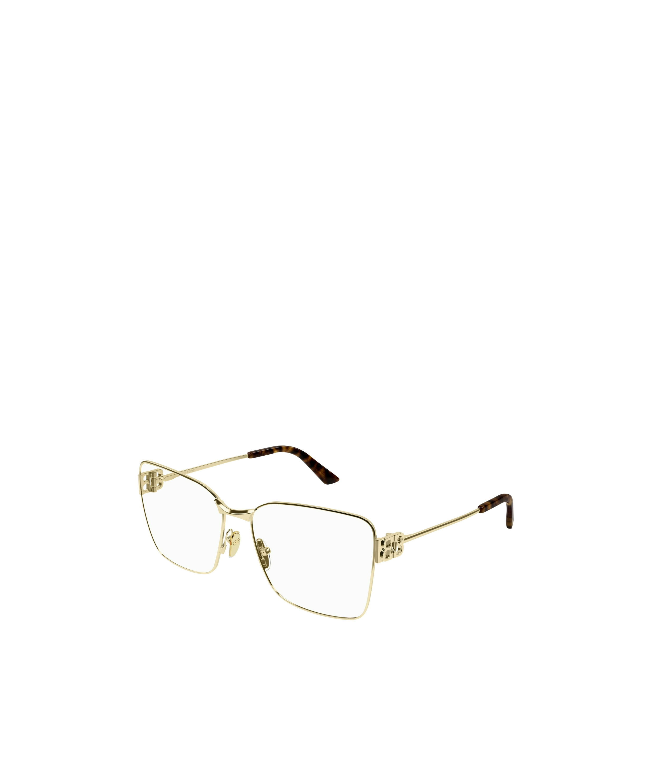 Balenciaga Square-frame Glasses In Yellow