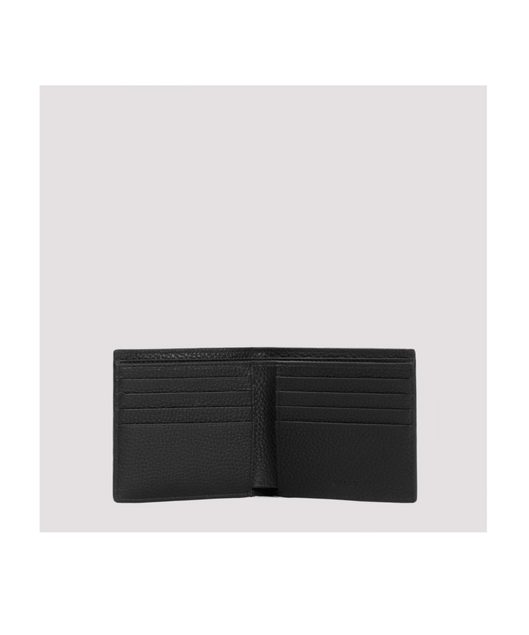 Shop Bally Logo Wallet In Black
