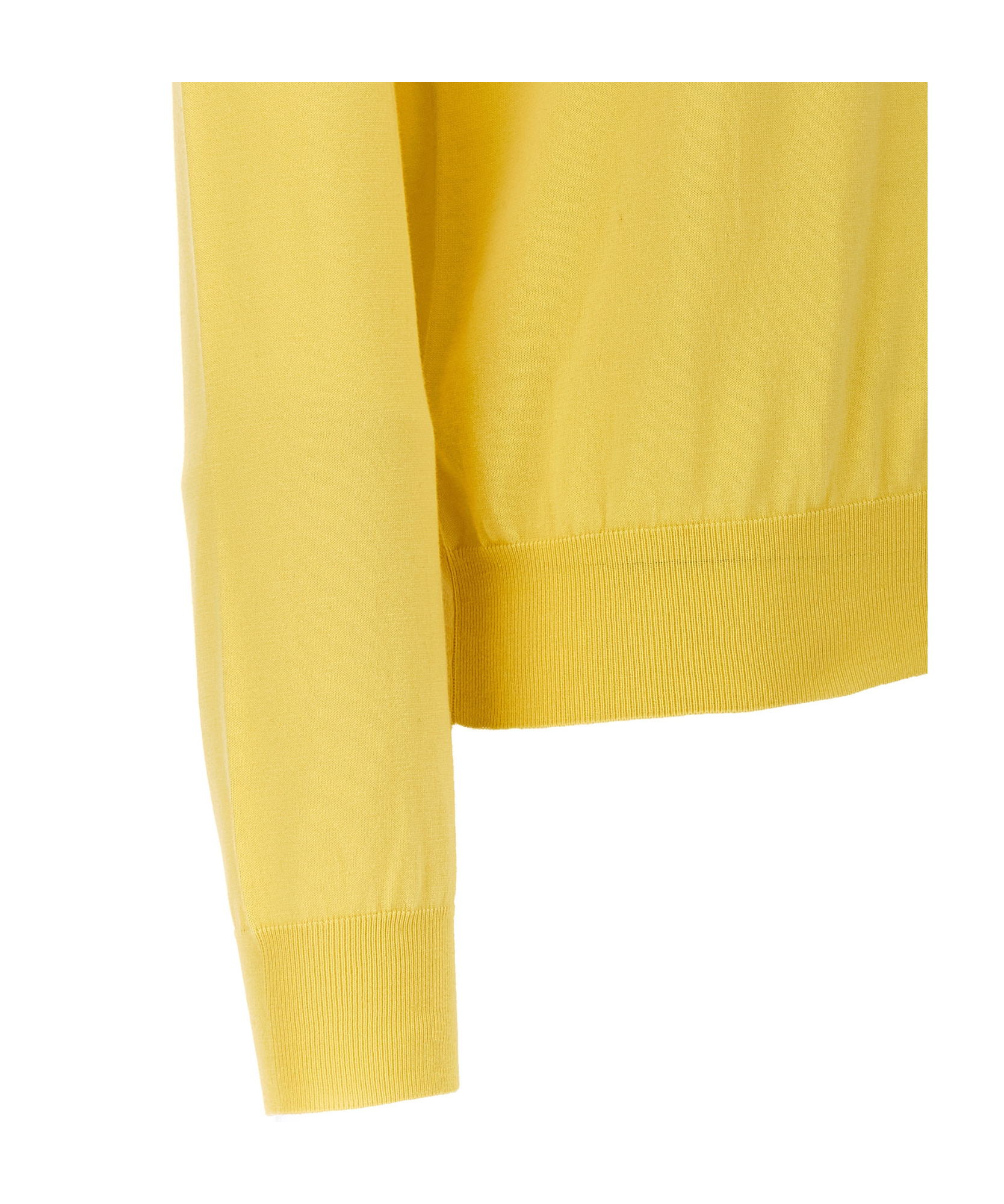 Jil Sander Women Round-neck Sweater In Yellow