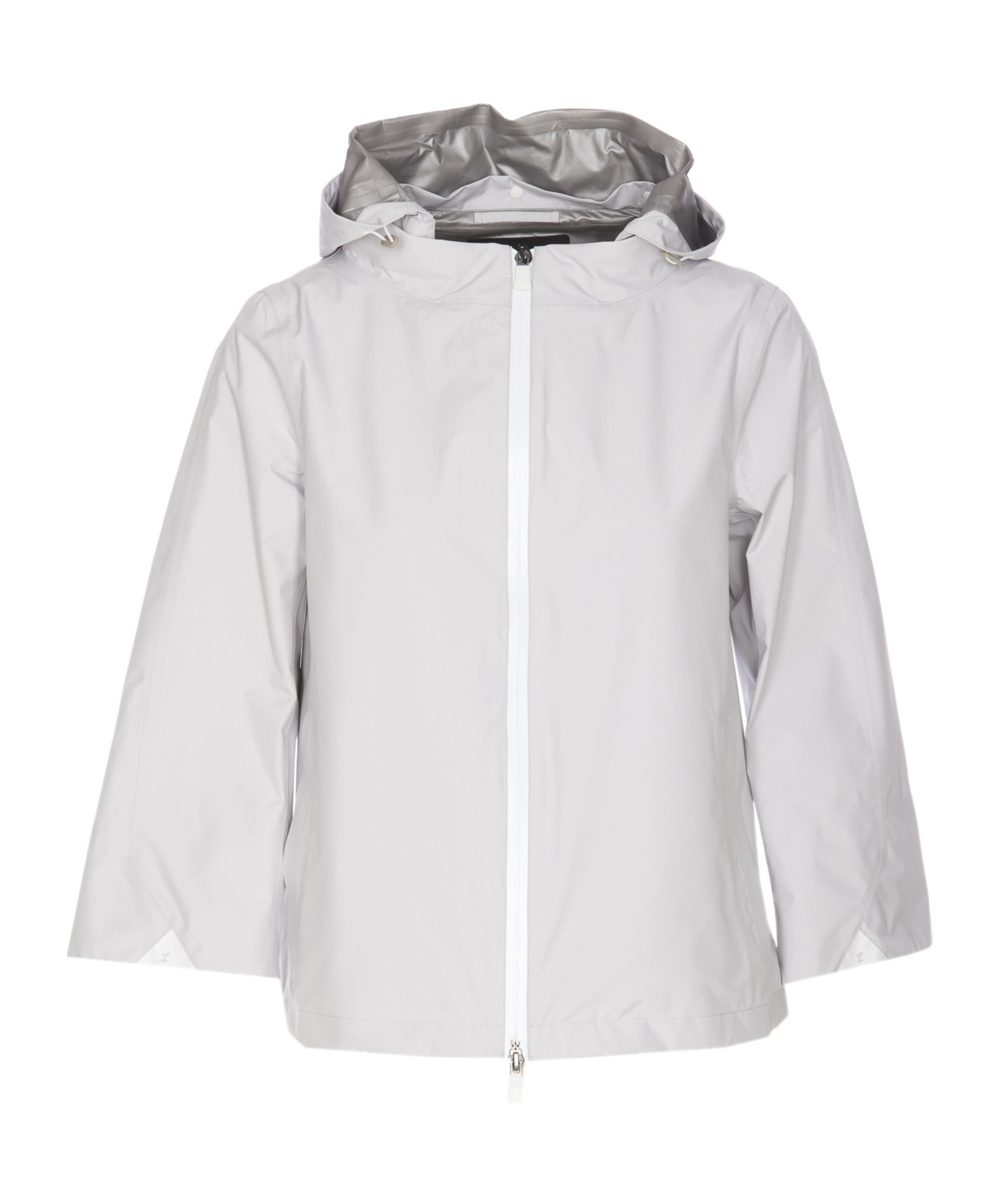 Herno Laminar Hooded Jacket In White