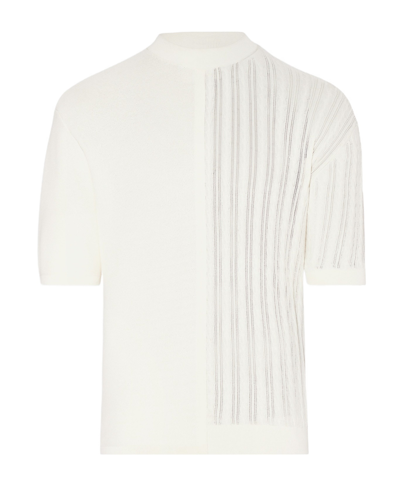 Jacquemus Knit Top The High Game Knit In White
