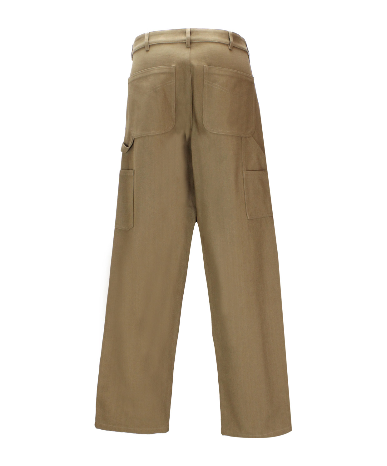 Moncler Belt Ring Casual Pants In Brown