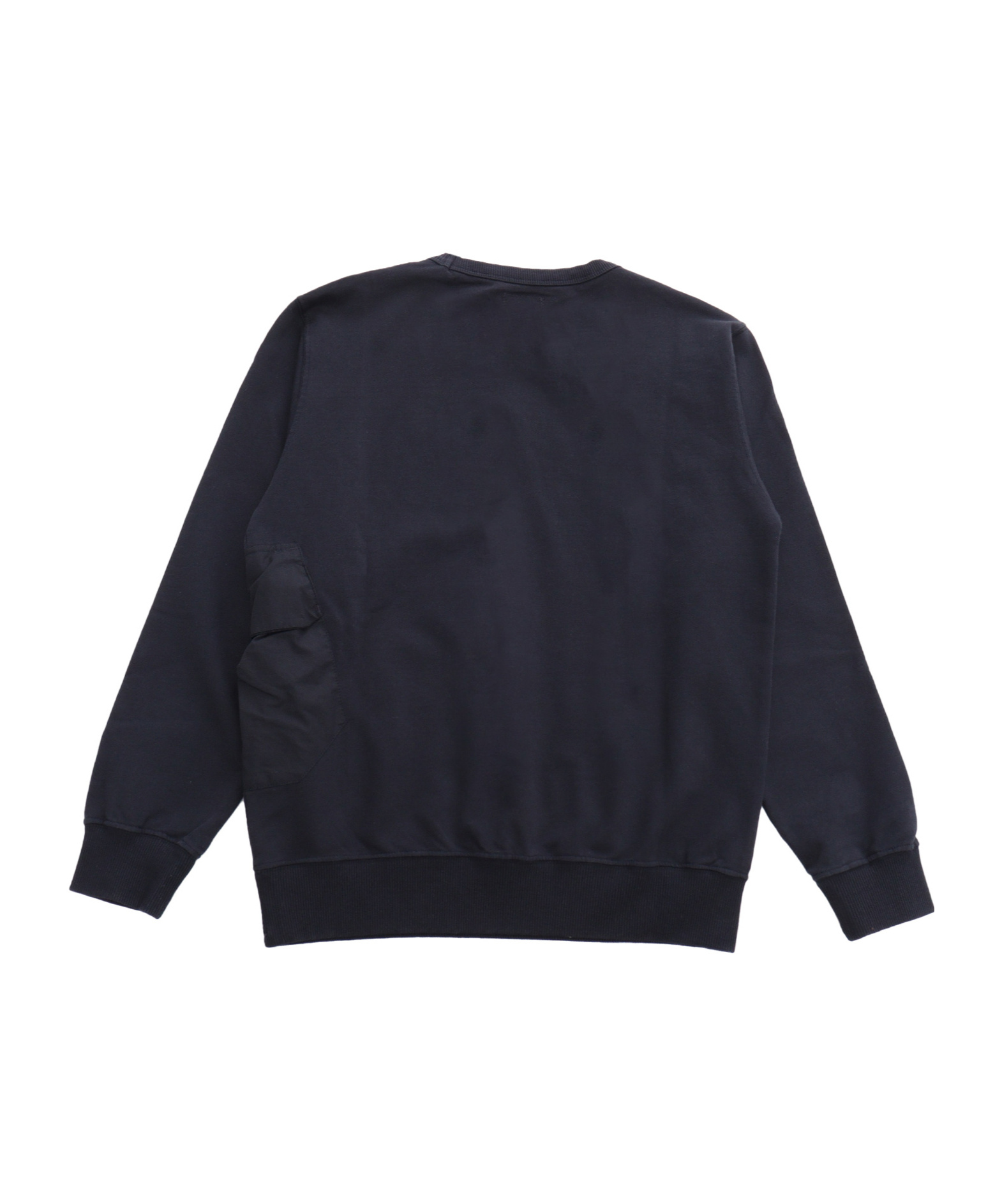 C.p. Company Round-necked Sweater In Black