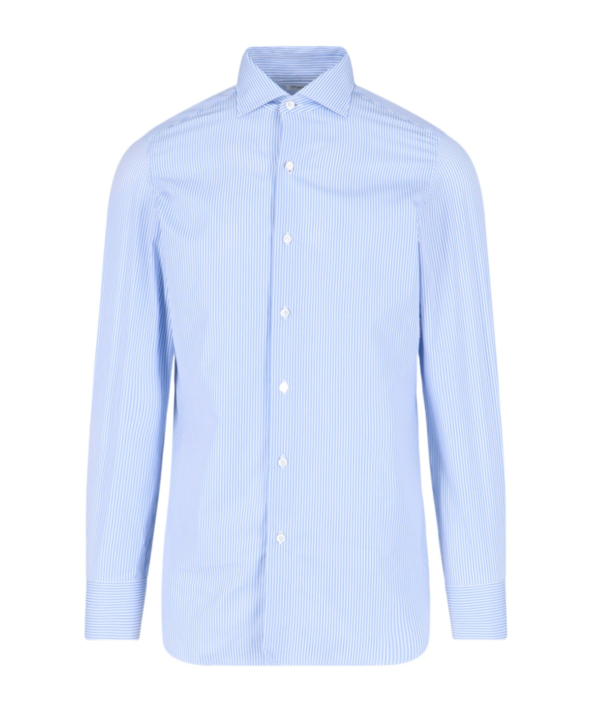 FINAMORE 1925 NAPOLI LAPEL LONG-SLEEVED SHIRT