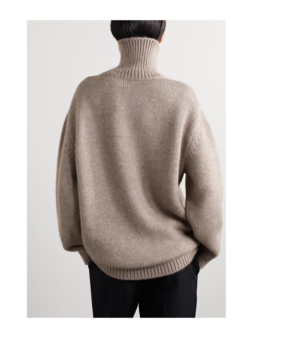 The Row Elu Turtleneck Sweater In Nude