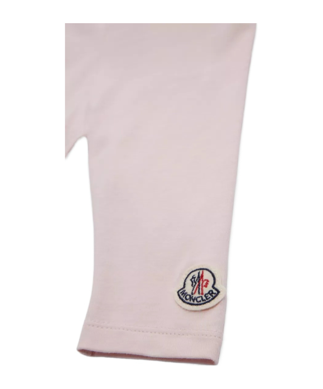 Moncler Logo-patch Stretch-cotton Leggings In White