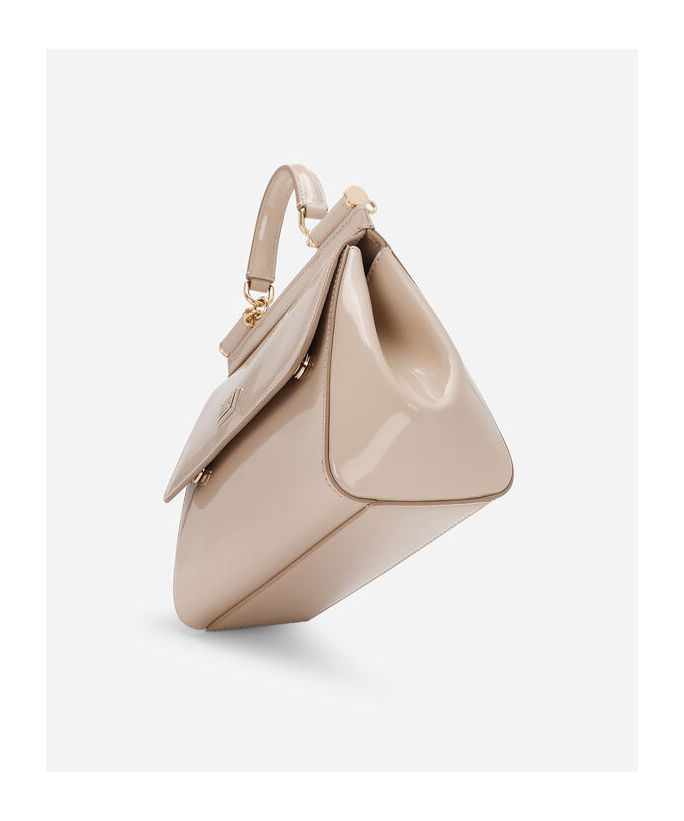 Dolce & Gabbana Medium Sicily Tote Bag In Nude